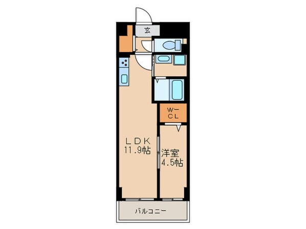 Primal千種steloの物件間取画像